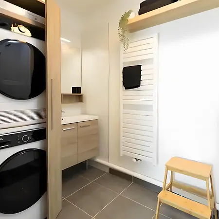 Apartment Elegant - Chic - 6 Pers - Paris 15mn - Disneyland 15mn- Self-check In - Netflix - Free Parking & Wifi Noisy-le-Grand
